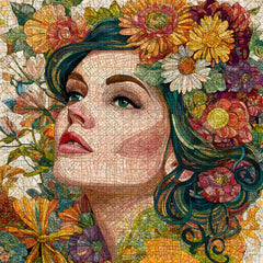 Mosaik Nymphe Puzzle 1000 Teile