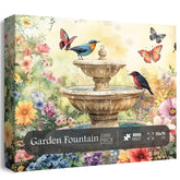 Gartenbrunnen-Puzzle 1000 Teile