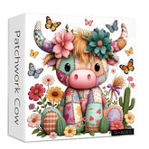Patchwork Cow Jigsaw Puzzle 1000 Pieces