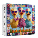 Funny Ducks Puzzle 1000 Stücke