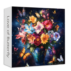 Liebe zum Schmetterlingspuzzle 1000 Stücke