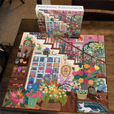 Blumenlounge Puzzle 1000 Teile