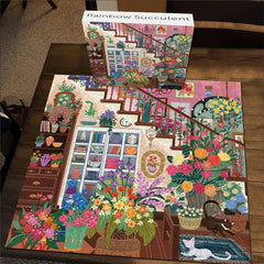 Flower Lounge Jigsaw Puzzle 1000 Pieces