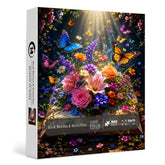 Buch „Blüten und Schmetterlinge“-Puzzle 1000 Teile