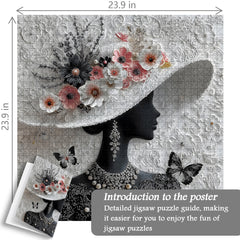 Floral Muse Jigsaw Puzzle 1000 Pieces