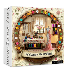Cozy Sewing Room Jigsaw Puzzle 1000 Pieces