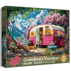 Grandma's Vacation Jigsaw Puzzle 1000 Pieces
