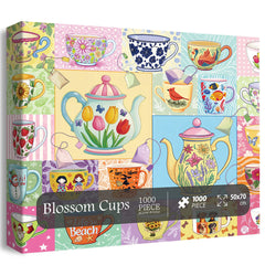 Blossom Cups Puzzle 1000 Teile