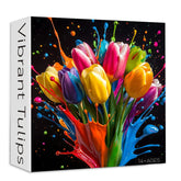 Lebendige Tulpen -Puzzles 1000 Stücke