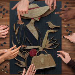 Golden Lady Jigsaw Puzzle 1000 Pieces