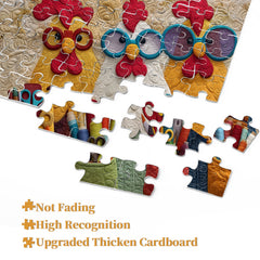 Sewing Chicken Jigsaw Puzzle 1000 Pieces