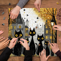 Old Town Cats Puzzle 1000 Teile