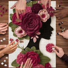 Blooming Muse Jigsaw Puzzle 1000 Pieces