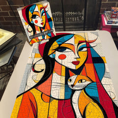 Puzzle mit geometrischem Rhythmus, 1000 Teile