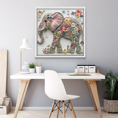 Elegantes Elefantenpuzzle 1000 Stücke