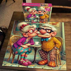 Aging Sweethearts Jigsaw Puzzle 1000 Pieces