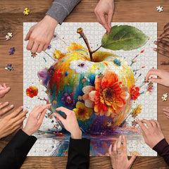 Blooming Color Apple Jigsaw Puzzle 1000 Pieces