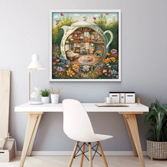 Gnome Teahouse Jigsaw Puzzle 1000 Pieces