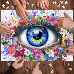 Wunderschöne Augen Puzzle 1000 Stücke