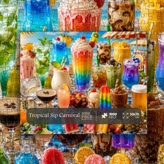 Tropical Sip Carnival Puzzle 1000 Teile
