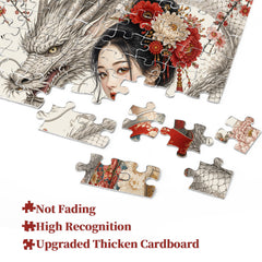 Drachenjungfrau-Puzzle 1000 Teile