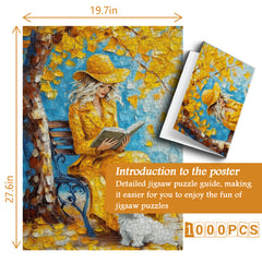 Golden Hour Read Jigsaw Puzzle 1000 Pieces