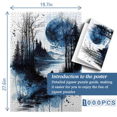 Lone Shadow Lake Puzzle 1000 Teile