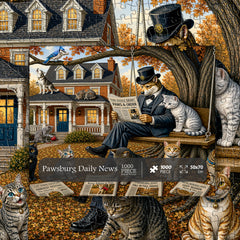 Pawsburg Daily News Puzzle 1000 Teile