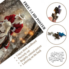 Santa Gallop Jigsaw Puzzle 1000 Pieces