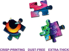 Bunte Eulen Puzzle 1000 Teile