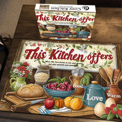 Cozy Kitchen Jigsaw Puzzle 1000 Pieces