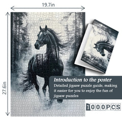 Mondschein-Ross-Puzzle 1000 Teile