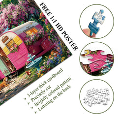 Grandma's Vacation Jigsaw Puzzle 1000 Pieces