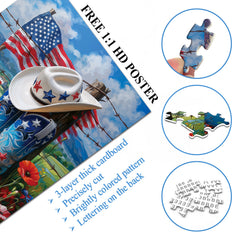 Free Field Jigsaw Puzzle 1000 Pieces