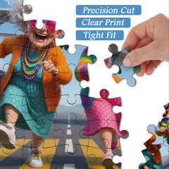 Fernweh Omas Puzzle 1000 Teile
