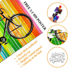 Glänzendes Pedal-Puzzle 1000 Teile