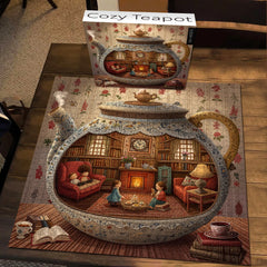 Cozy Teapot Jigsaw Puzzle 1000 Pieces