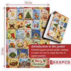 Christmas Letter Collection Jigsaw Puzzle 1000 Pieces