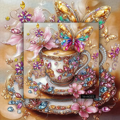Elegant Coffee Cup Jigsaw Puzzle 1000 Pieces