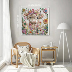 Elegante Kuhpuzzle Rätsel 1000 Stücke