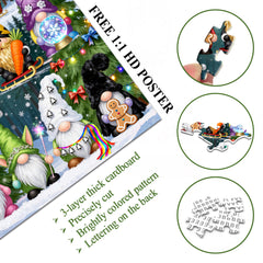 Jolly Gnome Squad Puzzle 1000 Teile