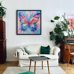 Farbenfrohes geflügeltes Schönheitspuzzle, 1000 Teile