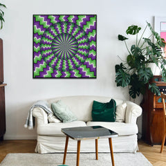 Rotierendes 3D-Puzzle mit Wellenmuster, 1000 Teile