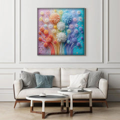 Regenbogen-Blumenstrauß-Puzzle, 1000 Teile