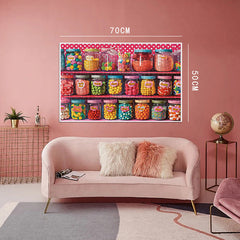 Zuckerüberzogenes Spaß-Puzzle 1000 Teile