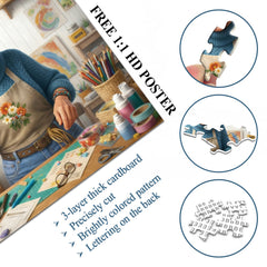 Kreatives Oma-Puzzle 1000 Teile