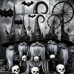 Gothic Halloween Gnomes Puzzle 1000 Teile