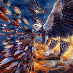 Eagle Spirit Embrace Jigsaw Puzzle 1000 Pieces