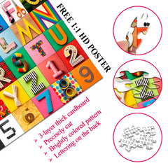 Playful Characters Jigsaw Puzzle 1000 Pieces