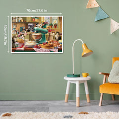 Kätzchen Backabenteuer Puzzle 1000 Stücke